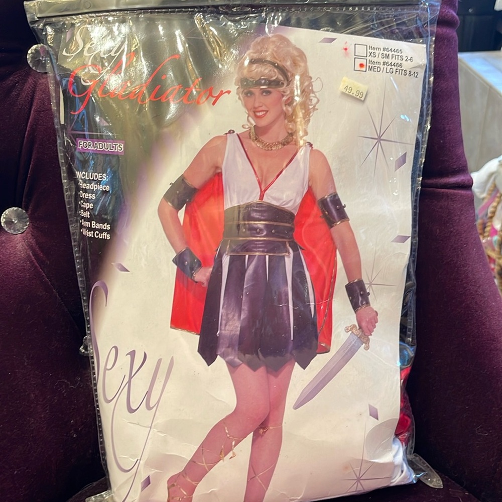 Sexy Gladiator Costume 8-12